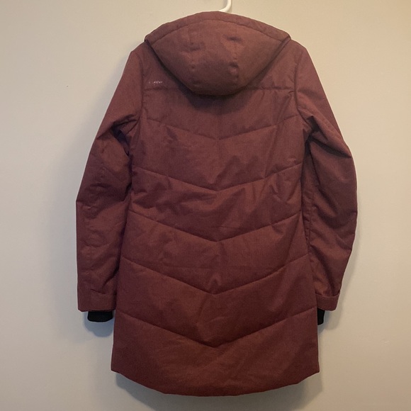 NWOT Ripzone dark dusty pink waterproof/insulated womens winter jacket. Size M. - Picture 3 of 12